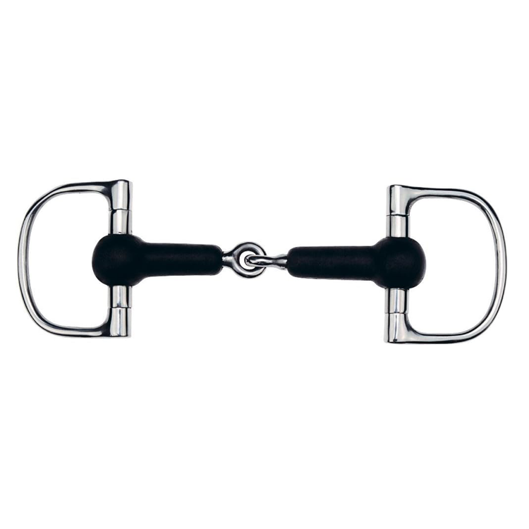 Dee Bit Rubber Covered Mouth Jointed Stainless steel for Horses