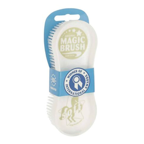 Magic Brush Horse and Pony Brush Safe and Gentle Cleans and Massages