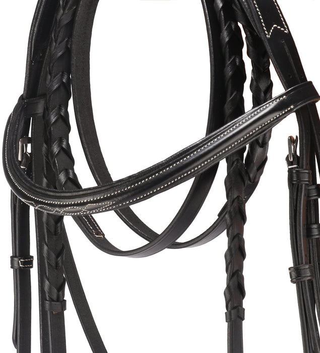 Equestrian Horses Bridle With Lace Reins Premium Leather -103-CSP