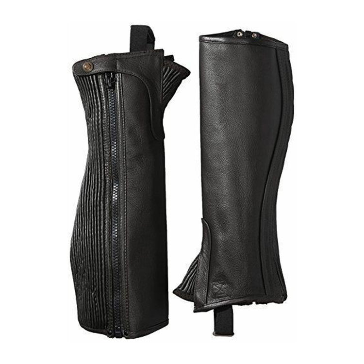 Riders Trend 10025195 Half Chaps black Large - Mollet (35-40) cm x Hauteu