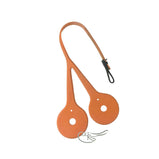 Australian Nosebands Rubber Cheeker for horses - With Leather Strap