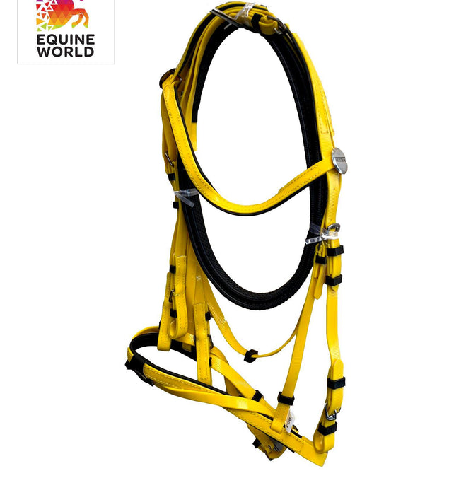 Equestrian Biothene Horse Bridle With Reins