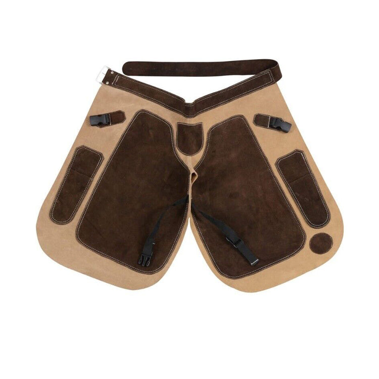Farrier Chaps Apron Suede Leather two side Knife pockets and with magnet fitted