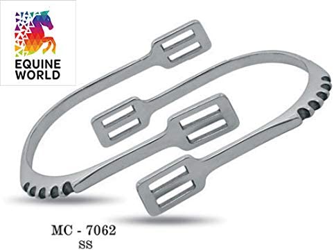 Stainless Steel Le Spurs With Straps MC-7062