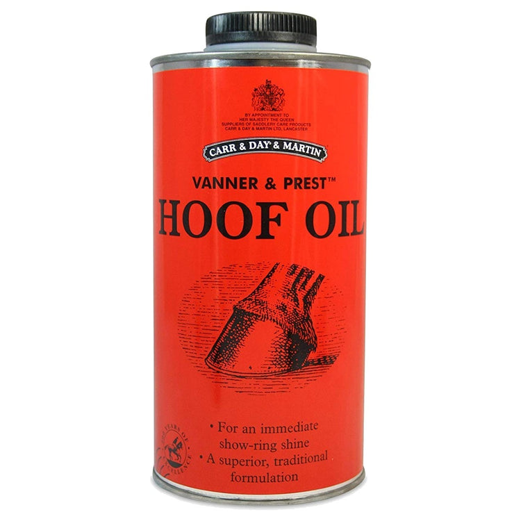VANNER & PREST HOOF OIL - Carr & Day & Martin