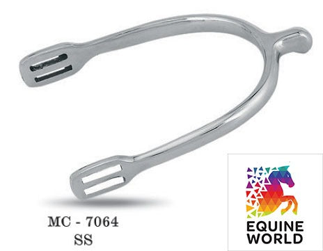 Horse Spurs knob end Stainless Steel MC-7064