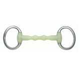 Happy Mouth Ripple Eggbutt Snaffle Dee Bit
