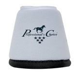 Professional's Choice Quick-Wrap Bell Boots | Ultimate in Hoof and Soft Tissue Protection | 360 Degree Wrap | Large White