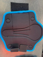 Neoprene Magnetic Horse Boots - Large Brushing & Splint Boots with Elastic Closure for Recovery, Injury Protection & Improved Circulation - Black