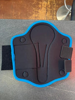 Neoprene Magnetic Horse Boots - Large Brushing & Splint Boots with Elastic Closure for Recovery, Injury Protection & Improved Circulation - Black