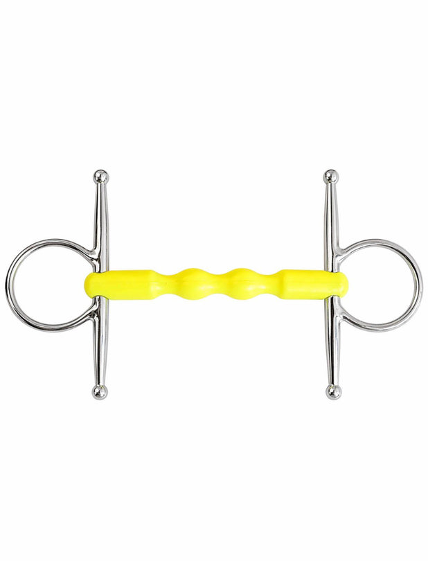 Happy Mouth Shaped Full Cheek Snaffle Horse Bit Stainless steel