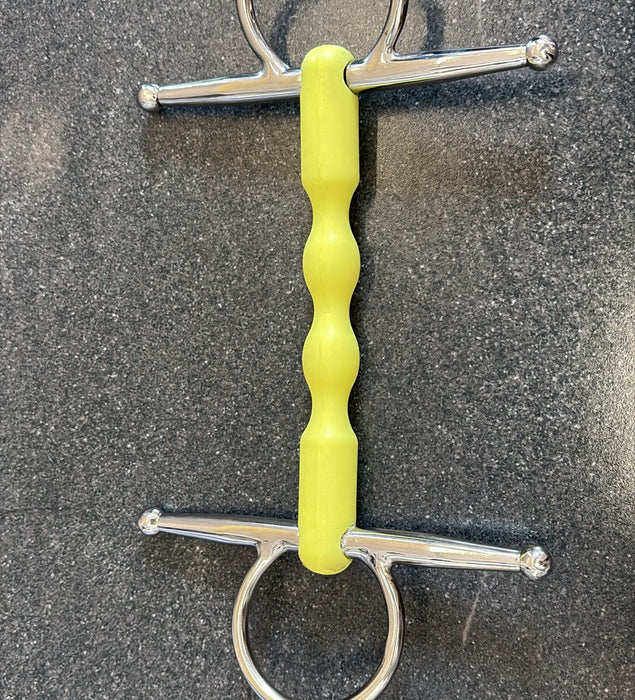 Happy Mouth Shaped Full Cheek Snaffle Horse Bit Stainless steel