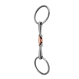 Loose Ring Snaffle Copper Link Happy Mouth Bit for Horses