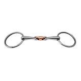 Loose Ring Snaffle Copper Link Happy Mouth Bit for Horses