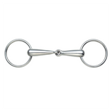 Loose Ring Snaffle Bit Stainless Steel Horse Ring Hollow Jointed Mouth