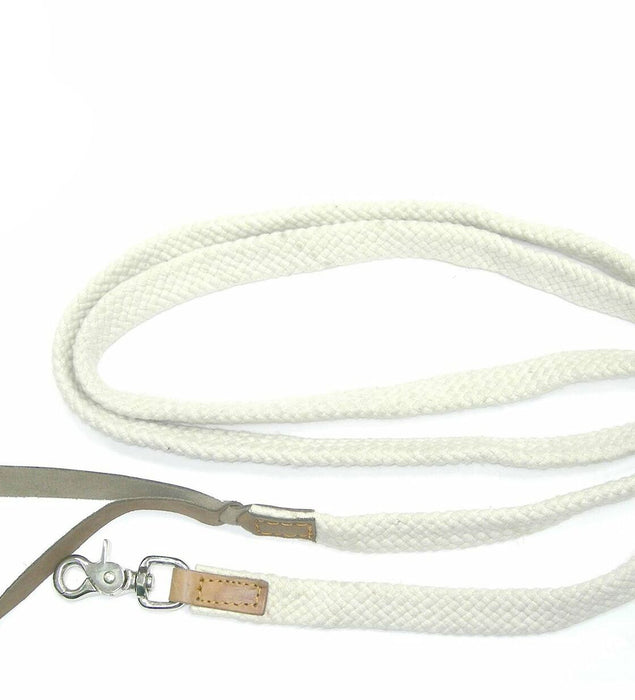 Cotton braided splint reins for a horse with snap 2.1m long