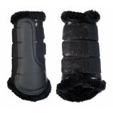 Trainer Boots / Protection Splint Boots for Horses - Fleece Lined, Touch Close, Pair