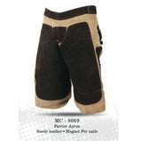 Farrier Chaps Apron Suede Leather two side Knife pockets and with magnet fitted