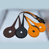 Australian Nosebands Rubber Cheeker for horses - With Leather Strap