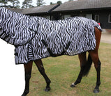 Zebra Print fly Rug with Hook