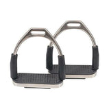 Flexible Safety Stirrups – Non-Slip Rubber Tread, Shock-Absorbing Stainless Steel – Ideal for Equestrian Sports