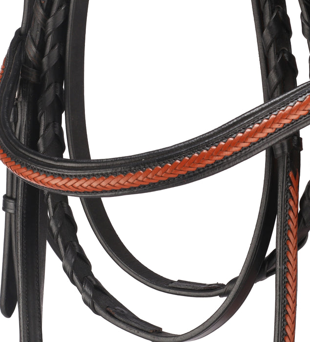 Braided Cavesson Noseband Bridle