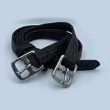 Stirrup Leather Light weight, Ultra Strength in Black and Havana