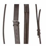 Adjustable Leather Running Martingale Black Brown-COB & Full Size - 135-C