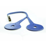 Australian Nosebands Rubber Cheeker for horses - With Leather Strap