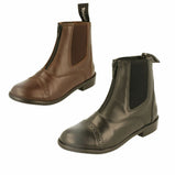 Toggi Augusta Zip up Jodhpur Short Leather Boots - KIDS