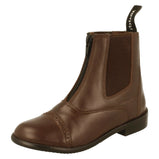 Toggi Augusta Zip up Jodhpur Short Leather Boots - KIDS