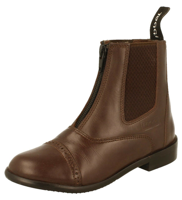 Toggi Augusta Zip up Jodhpur Short Leather Boots - KIDS