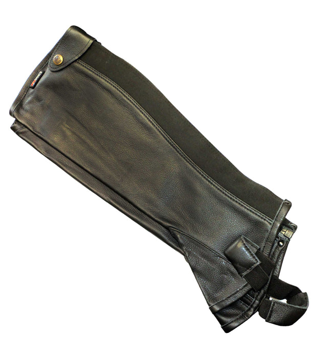 Synthetic leather half chaps - Art-7007