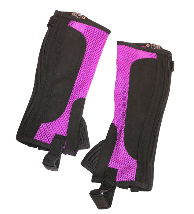 Air mesh synthetic leather half chaps - Art-7009