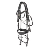 Rolled Anatomical Crank Flash Noseband Bridle