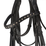 Rolled Anatomical Crank Flash Noseband Bridle