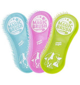 Magic Brush Horse and Pony Brush Set of 3 Safe and Gentle Cleans and Massages