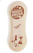 Magic Brush Horse and Pony Brush Safe and Gentle Cleans and Massages