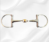 EQUESTRIAN D-RING SNAFFLE HORSE BIT COPPER LINK MC-5084