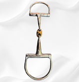EQUESTRIAN D-RING SNAFFLE HORSE BIT COPPER LINK MC-5084