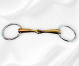 Equestrian Copper Loose Ring Jointed Snaffle Bit - MC 5027