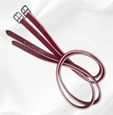 Buffalo Stirrup Leather for Horse Riding - Premium Non-Stretch with a Stainless Steel Buckle