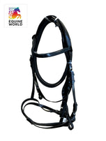 Equestrian Biothene Horse Bridle With Reins