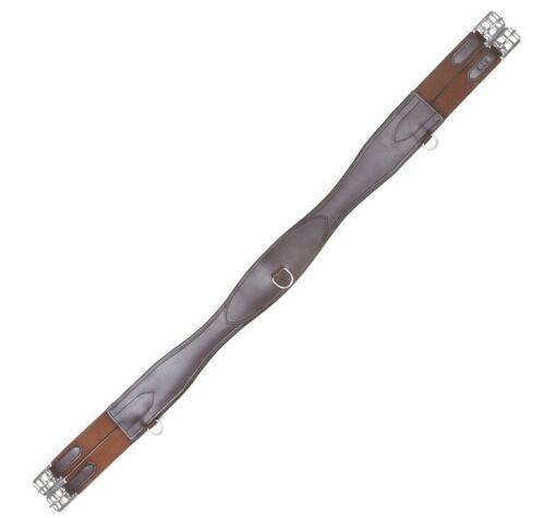 ANATOMICAL CHAFELESS GIRTH PREMIUM LEATHER-5288-B