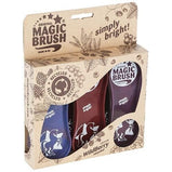 Magic Brush Horse and Pony Brush Set of 3 Safe and Gentle Cleans and Massages